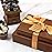 RUSPEPA Chocolate Brown Wrapping Paper Solid Color - Mini Roll - for Christmas, Wedding, Birthday, Shower, Congrats, and Holiday - 17 Inches X 32.8 Feet