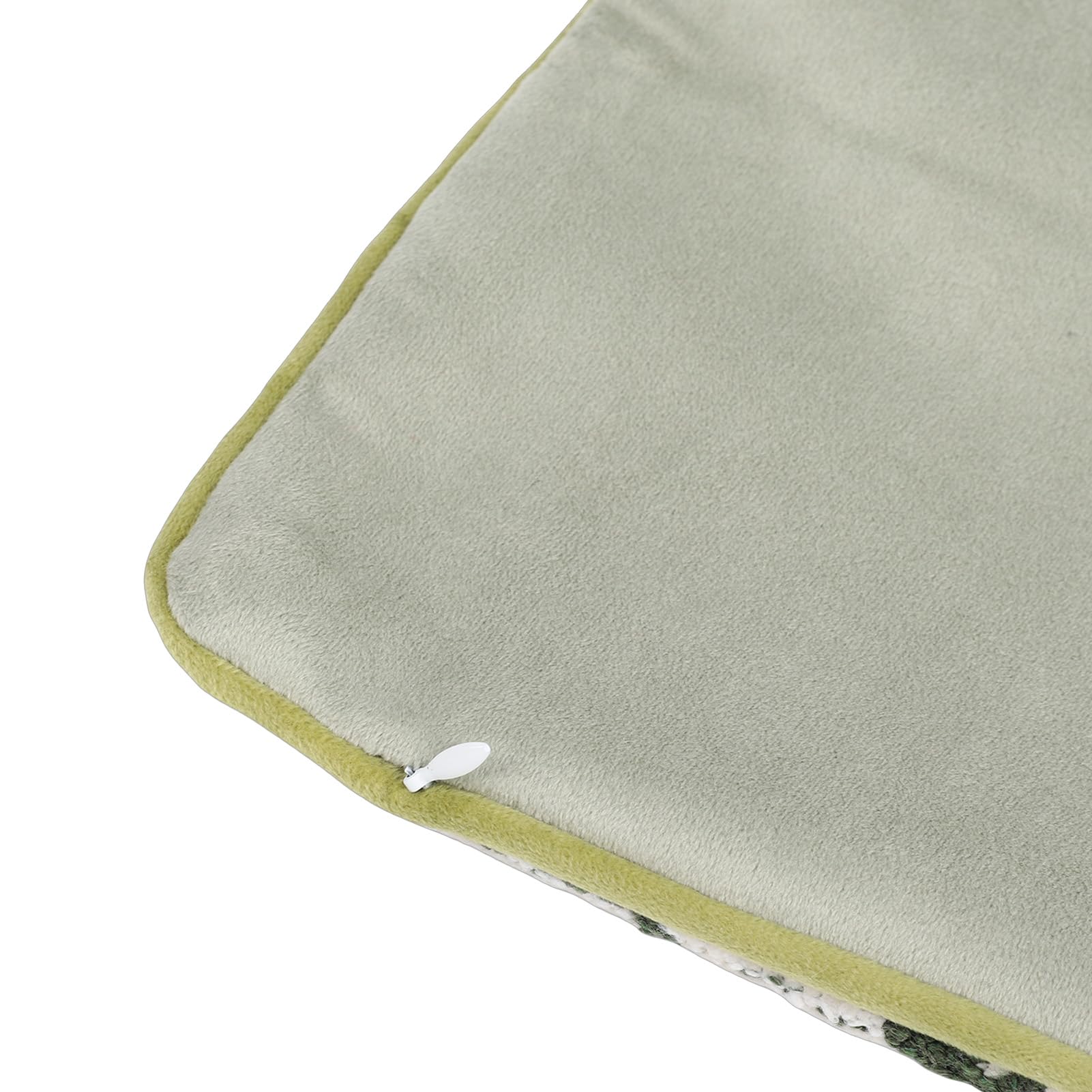 Jeanoko Fodere per Cuscini 6 Pezzi Farmhouse Boho Verde Bianco Morbide