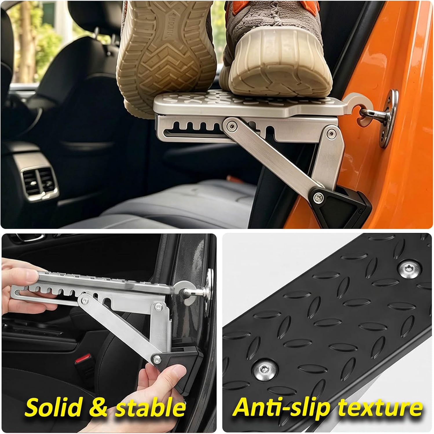 Foldable Car Door Step for Subaru Trailseeker/Uncharted 2026