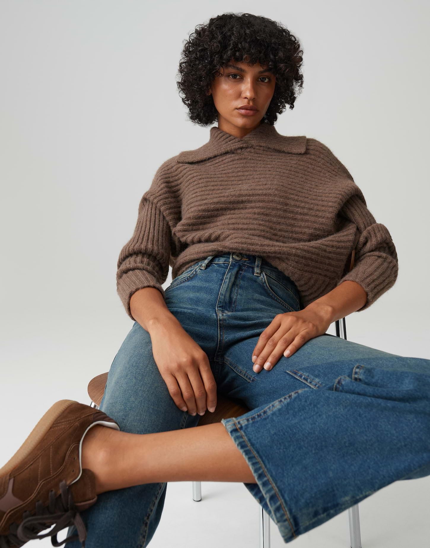 OPUS Damen Barrel | LOLAH MODERN Barrel Jeans aus BCI Cotton Mix Mid Rise