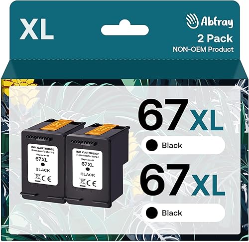 67XL Cartucho de tinta remanufacturado de alto rendimiento para impresora HP 67 67XL HP67 para impresora DeskJet 2755e 2700 2855e 2800 2700e 4155e