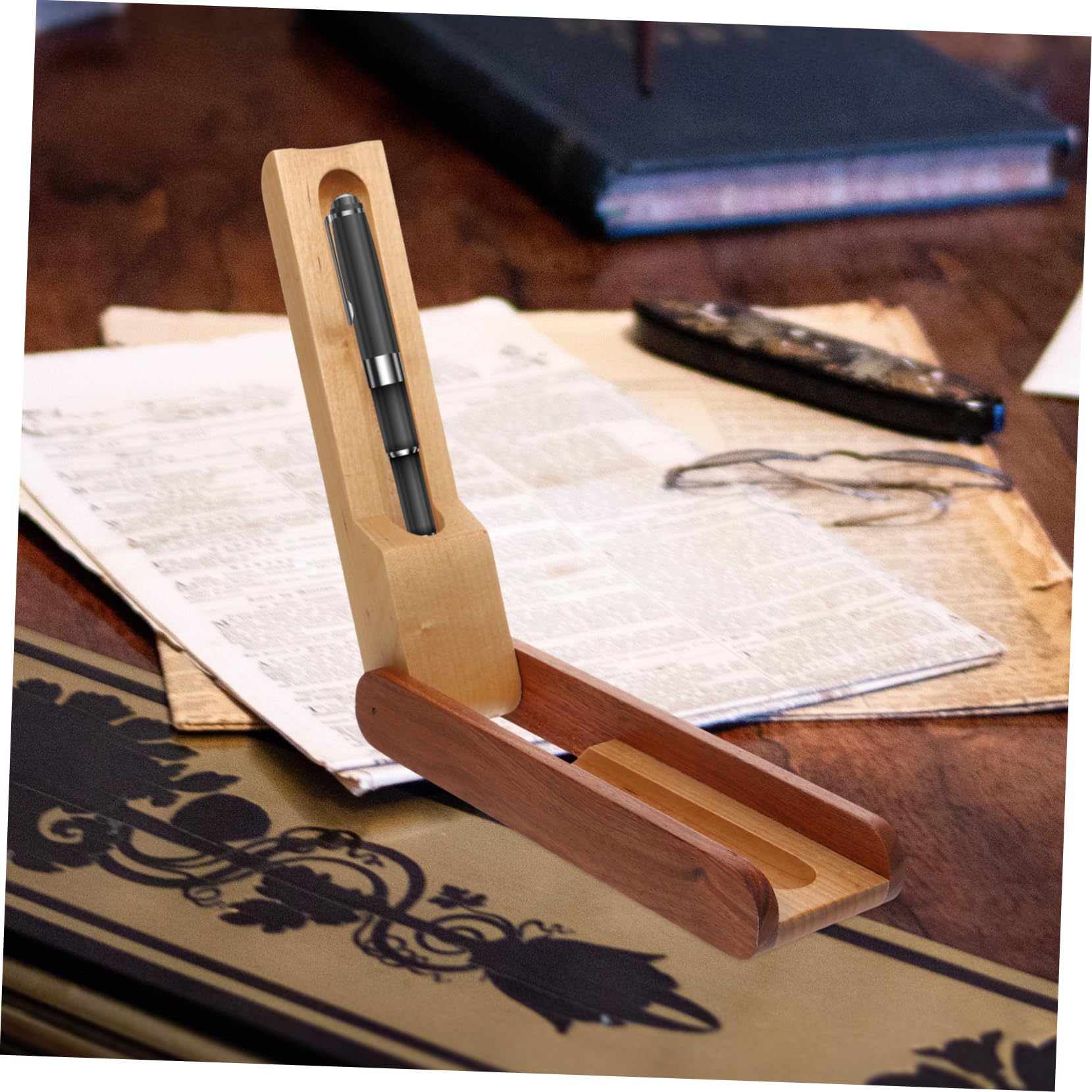 5pièces Étui à Stylo Vintage Boîte De pour Plume Élégant Étui à Stylo à Plume Pratique pour Et