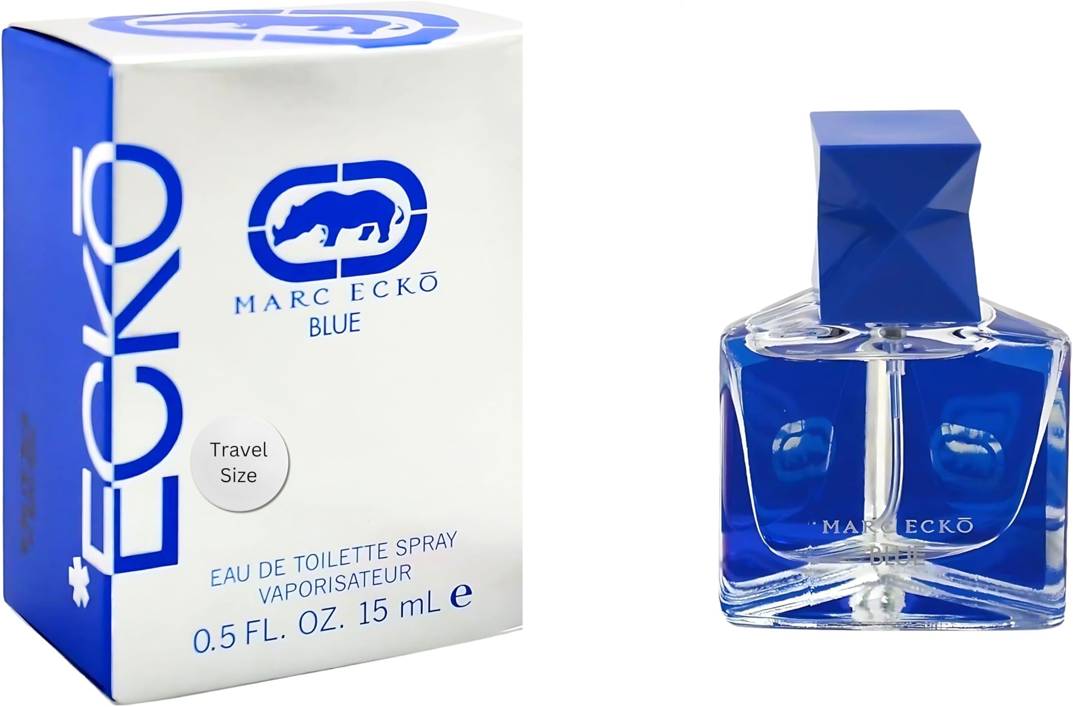 Blue Perfume for Men Mini EDT Travel Spray 0.5 Ounce