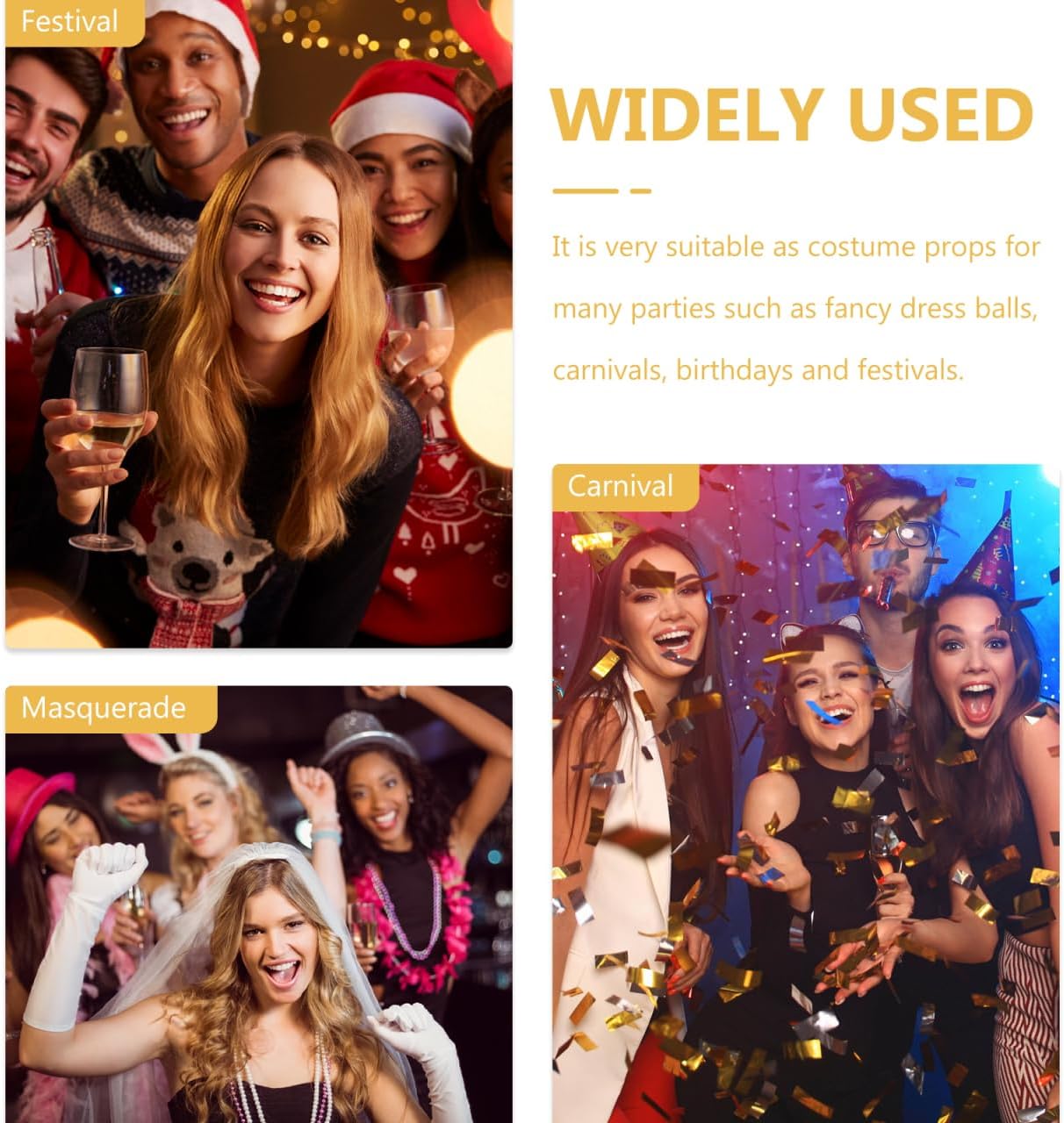 Stylish Outdoor Sunglasses for Women - Creative Festival Party Glasses with Unique Design for Masquerade Carnival Summer Events and Costume Accessories - Image 7