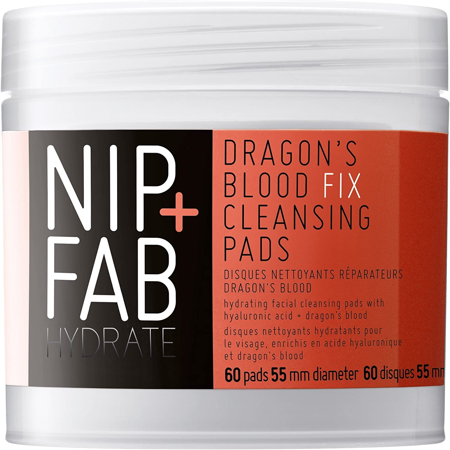 Nip + Fab Dragons Blood Fix Cleansing Pads, 2.7 Ounce