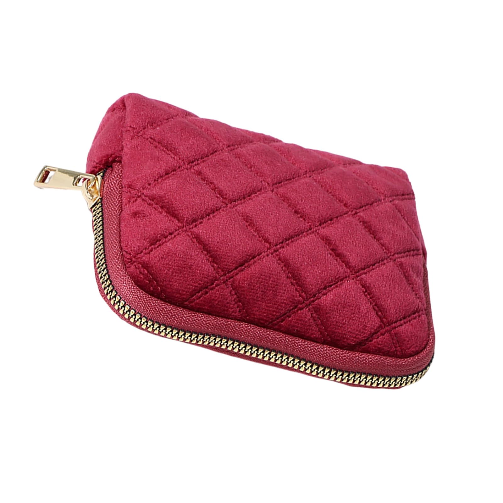 Obotsnoi Practical Jewelry Bag with Spacious Sections Container Cloth Texture Suitable for Traveling or Home Decorating Planner Bag