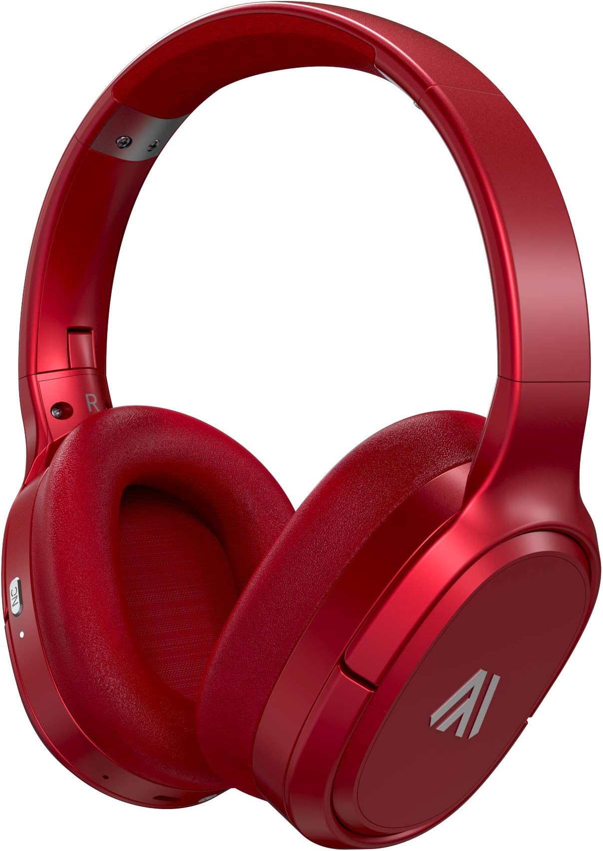 Wireless Bluetooth Headphones (Over Ear | Active Noise Cancelling) - Red