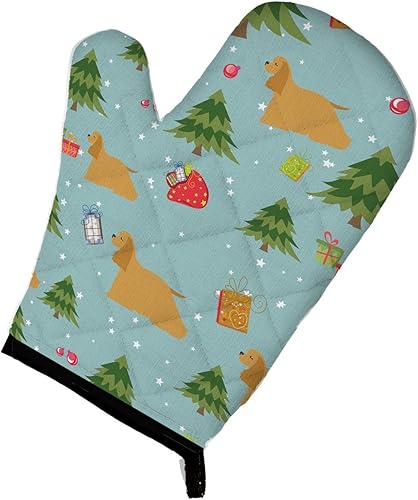 Vista 399 de Caroline's Treasures BB4904OVMT Christmas Siberian Husky Oven Mitt Heat Resistant Thick Oven Mitt for Hot Pans and Oven, Kitchen Mitt Protect Hands