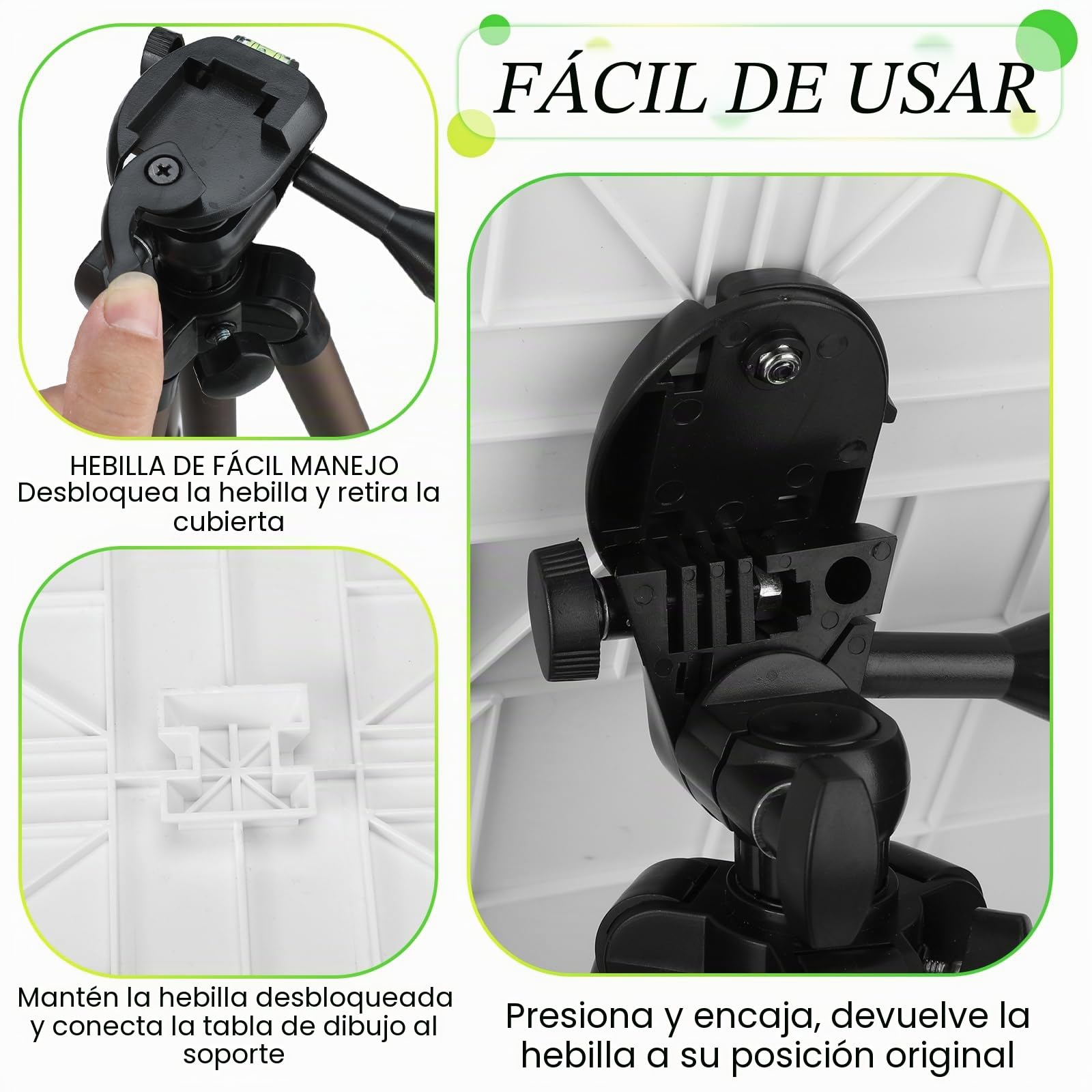 Ireer Caballete portátil de acuarela de 17 a 65 pulgadas con trípode resistente, caballete de metal de aluminio ajustable con bandeja, caballete de viaje ligero para pintar lienzo, exhibición de piso