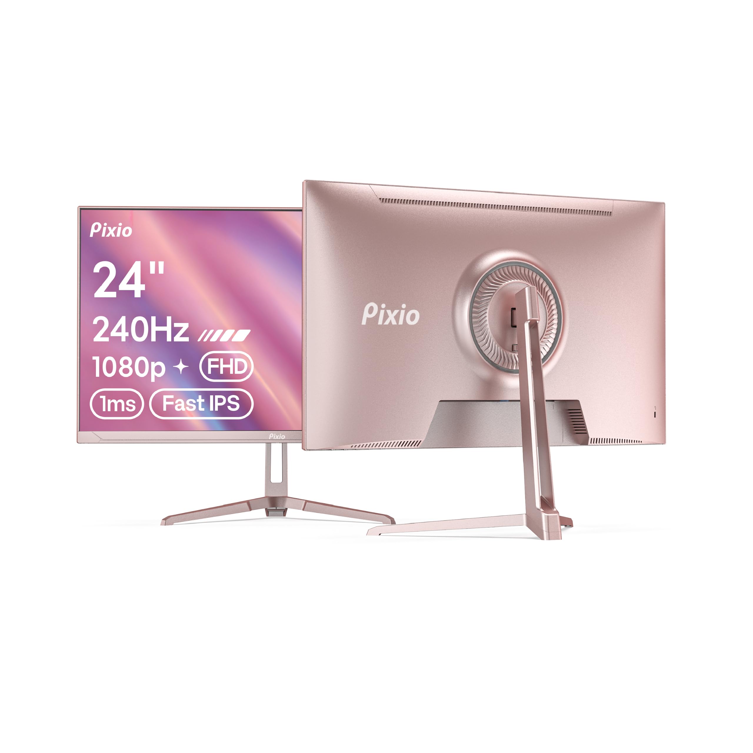 Amazon.com: Pixio PX249 Wave Pink Rose Gold 24 inch 240Hz Refresh