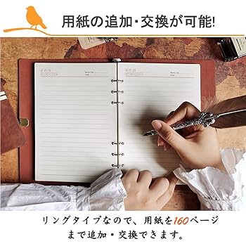 オーダー用 A6サイズ バインダー モノクロ リフィル Amazon.co.jp: システム手帳用リフィル A6サイズ ルーズリーフ