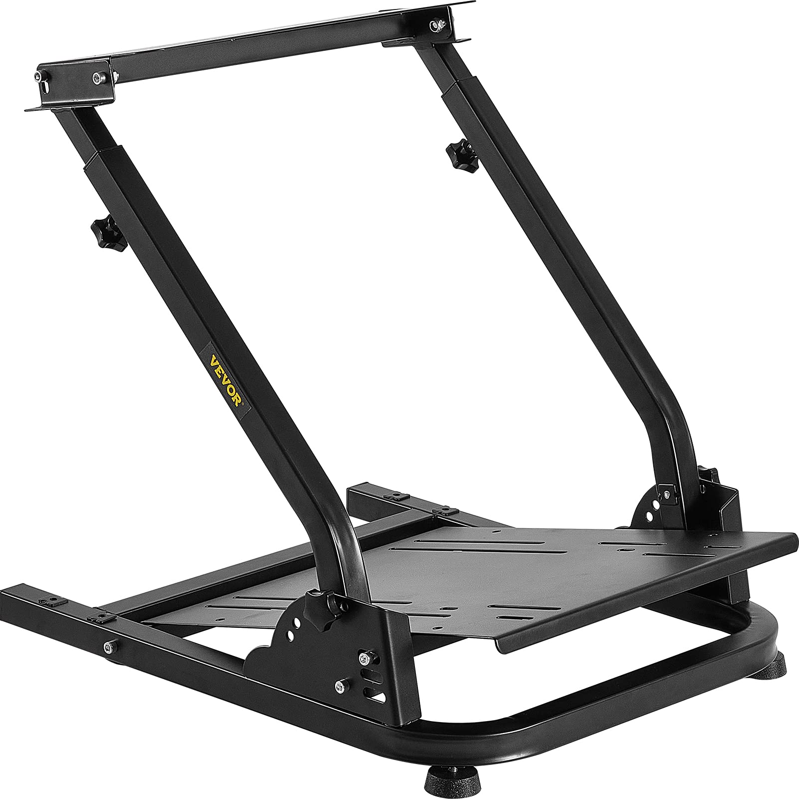 VEVOR Lenkradständer für Racing Simulator, kompatibel mit G29/G920/G27, Thrustmaster T300RS/TX, Fanatec, höhenverstellbar 62-80cm, klappbar