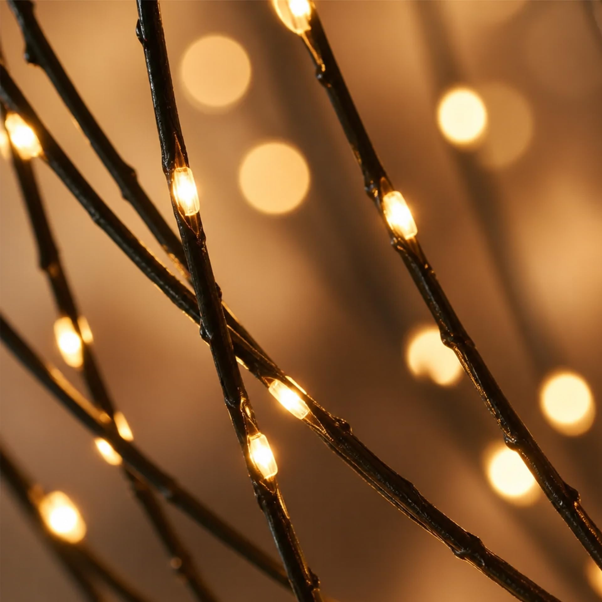 Set di 3 Sfere LED Natalizie 3D da Appendere, Ø 30 cm, Luce Bianco Caldo, a Batteria con Timer 8 Ore, IP44 per Interni ed Esterni, Decorazioni di Natale per Casa e Giardino