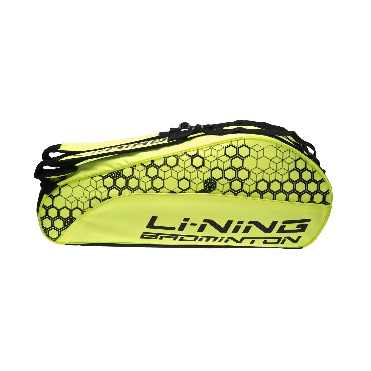 Amazon | LI-NING ABJN018-4 イエロー ラケットバッグ 6本用