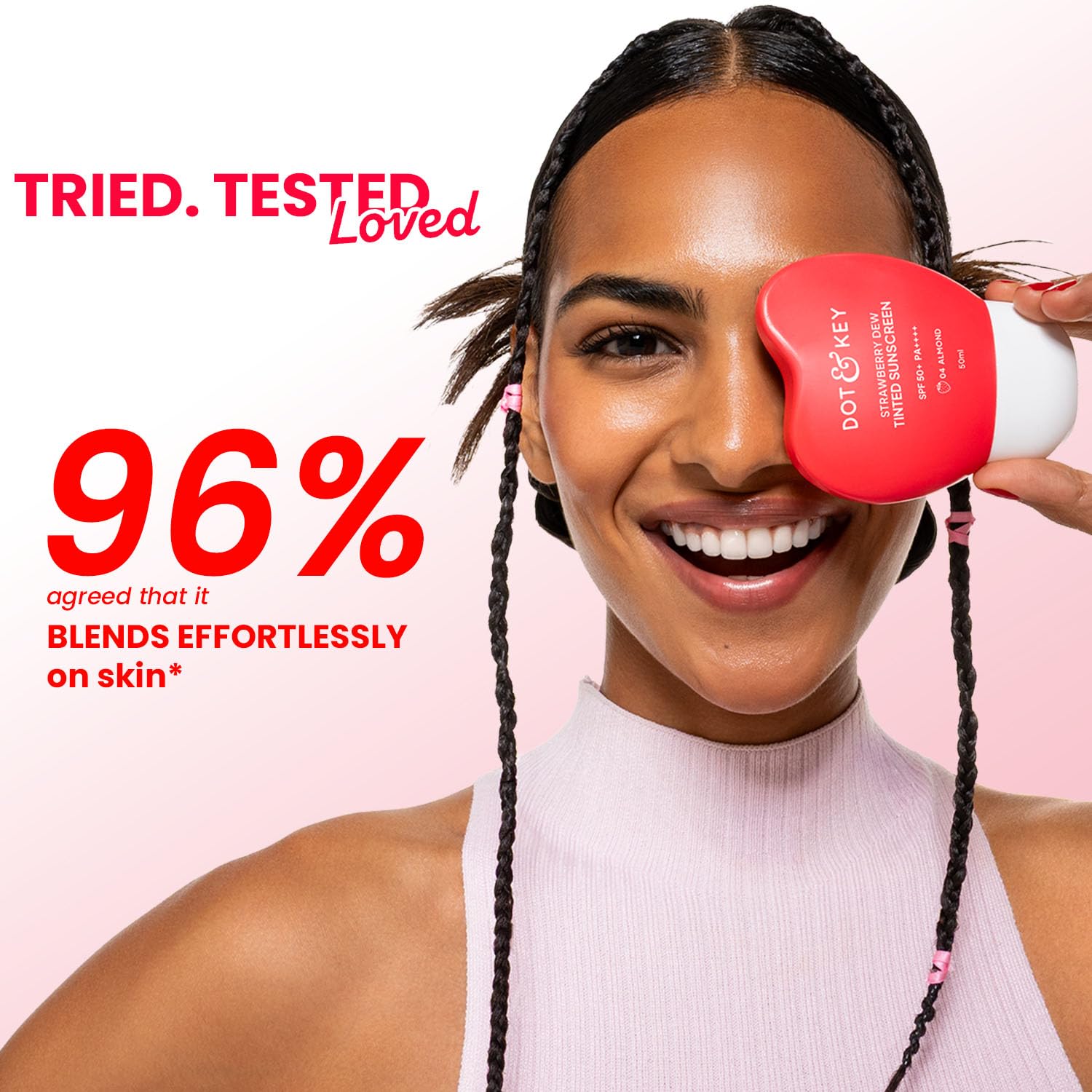 Dot & Key Strawberry Tinted Sunscreen SPF 50+ -7