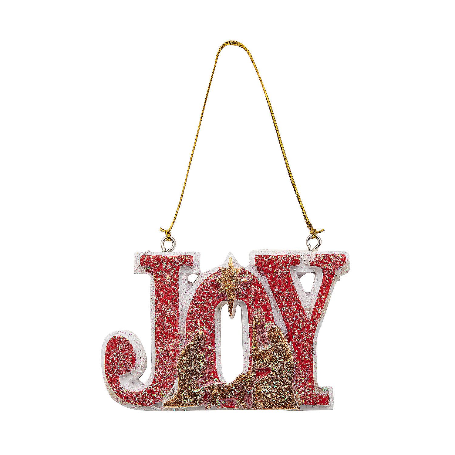 Joy Nativity Ornament for Christmas (1 dz) - Home Decor - Ornaments - Religious - Christmas