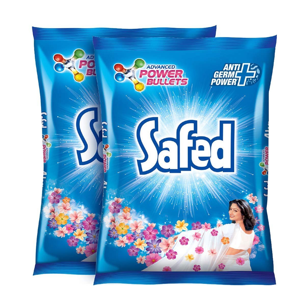 Safed Detergent Powder with Power Bullets, 4+4 Kg Amazon.in Health
