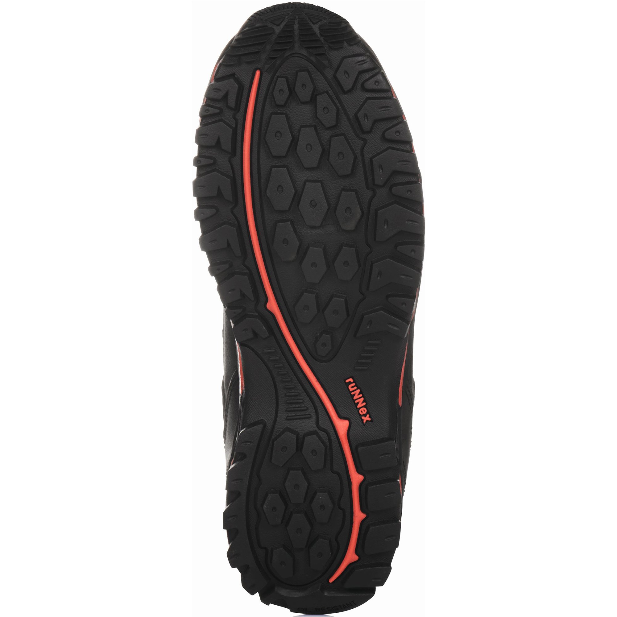 ruNNex Sicherheitshochschuhe LightStar leichte Schnürstiefel Größe 48, schwarz, 5321