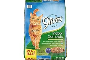 9Lives Indoor Complete Dry Cat Food: Nourishment for Indoor Cats