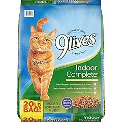 9Lives Indoor Complete Dry Cat Food, 20 lb. Bag