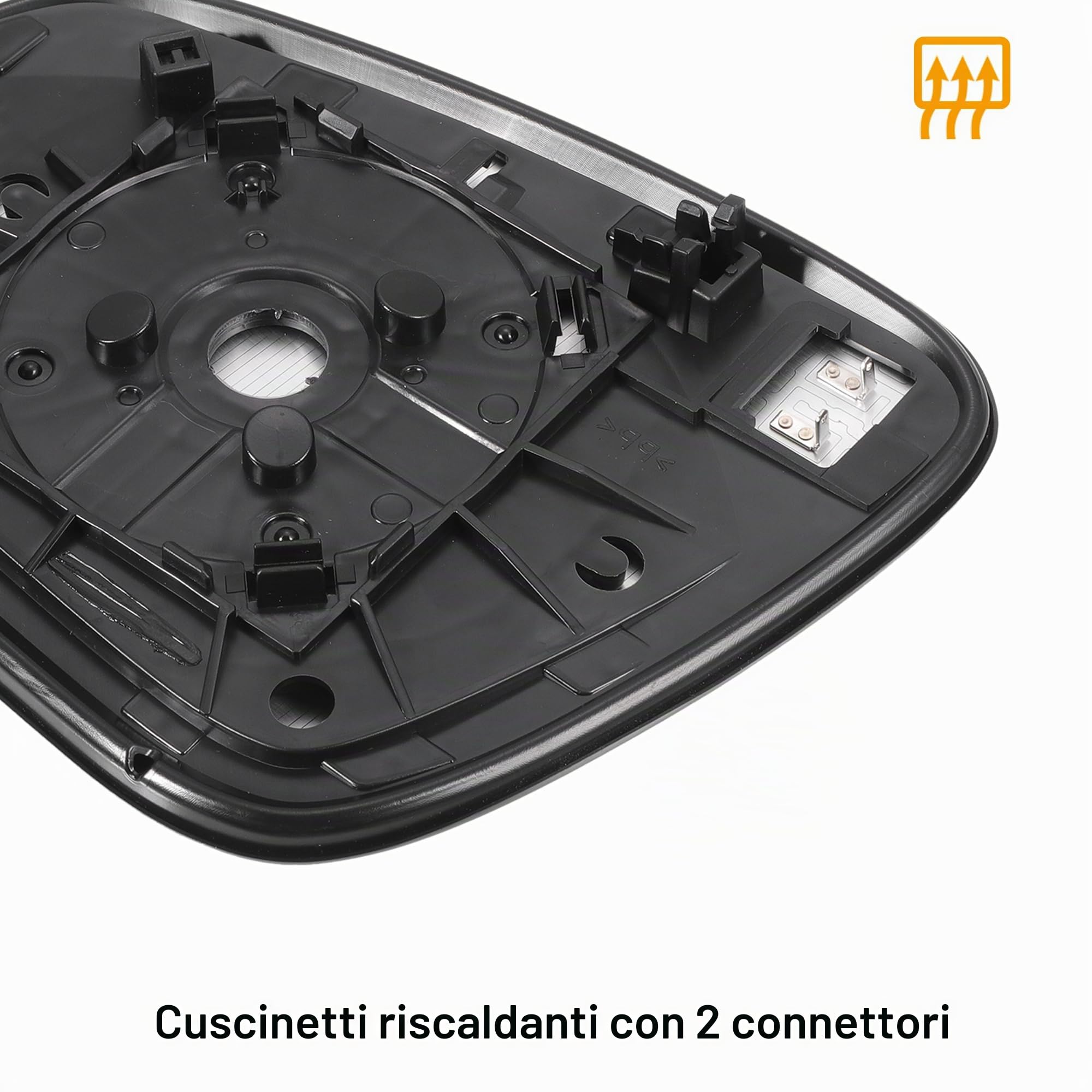 QUARKZMAN Specchio Retrovisore Destro Per Toyota Tacoma 2016-2021 1pc