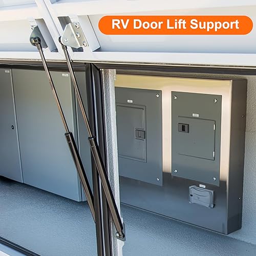 Miniatura 8 de C1602648 Soporte de elevación de amortiguador de gas de 17 pulgadas, 35 lb156N, para ventana de carcasa de caravana, Snugtop, tapa de puerta, toldo