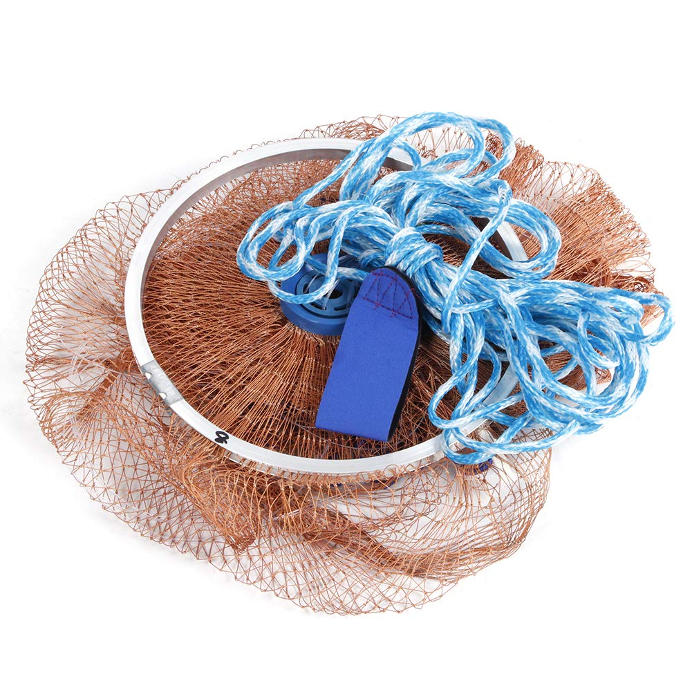 Xinrub Fishing Nets, Outdoor American Style Hand Cast Fishing Net