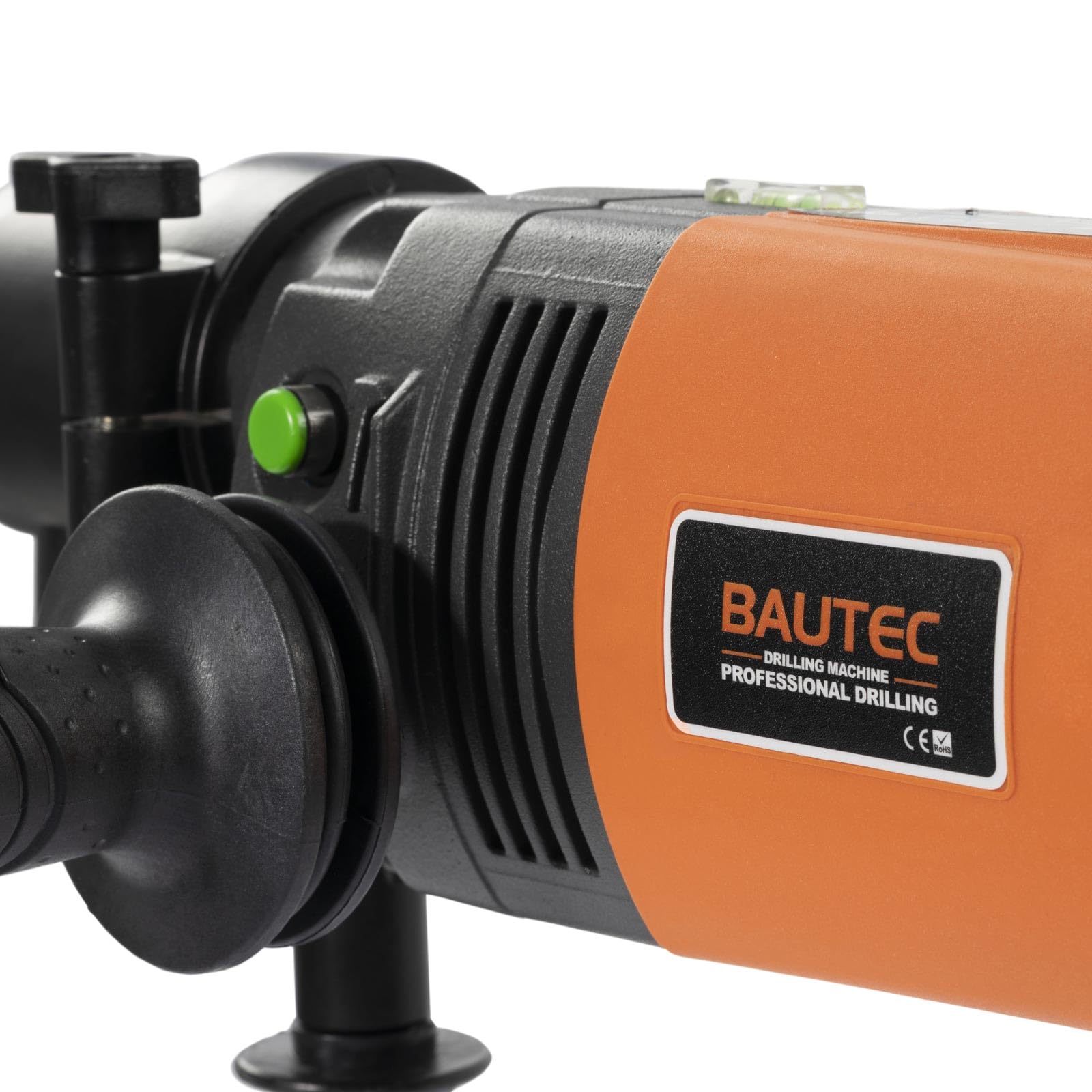 BAUTEC Profi-Kernbohrgerät handgeführt 2.300 W bis Ø 160mm 1.700 rpm Nass & Trocken Koffer-Set Kernbohrmaschine