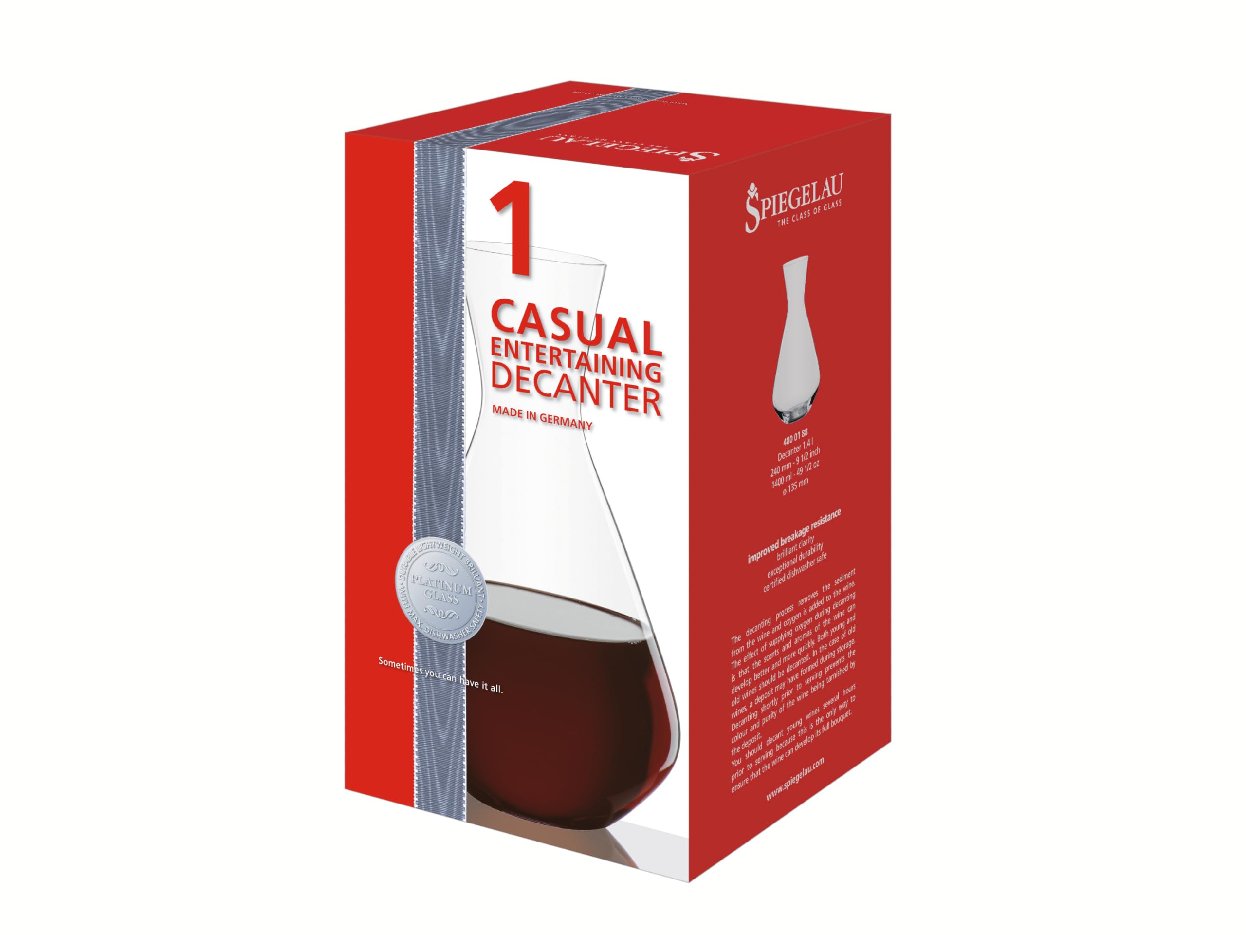 Decanteerkaraf L.S.A. Bar Spirits 1,8 liter | LSA international Decanteerkaraf L.S.A. Bar Spirits 1,8 liter | LSA international