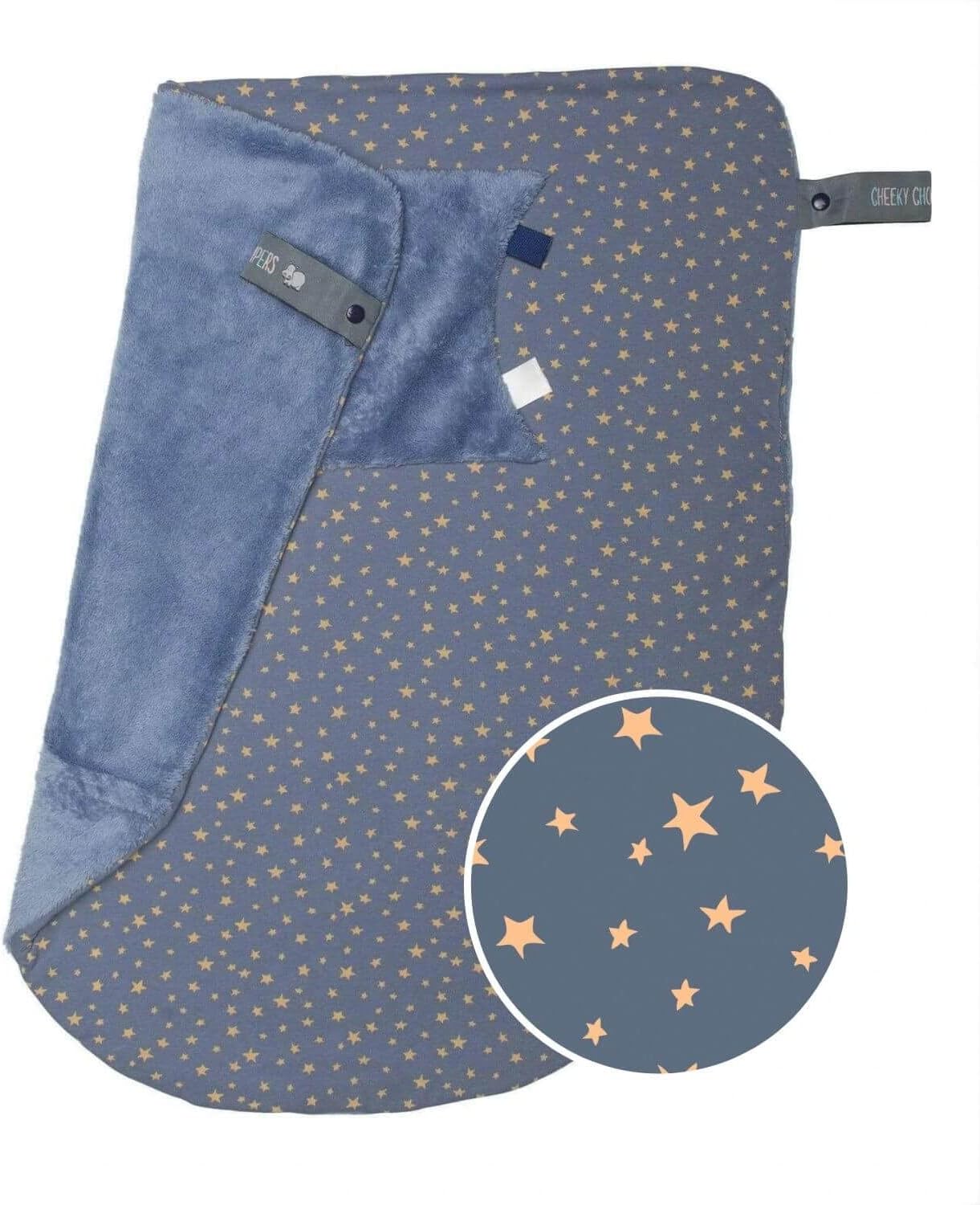 Cheeky Chompers Baby Blanket For Travelling Travel Blanket for Babies