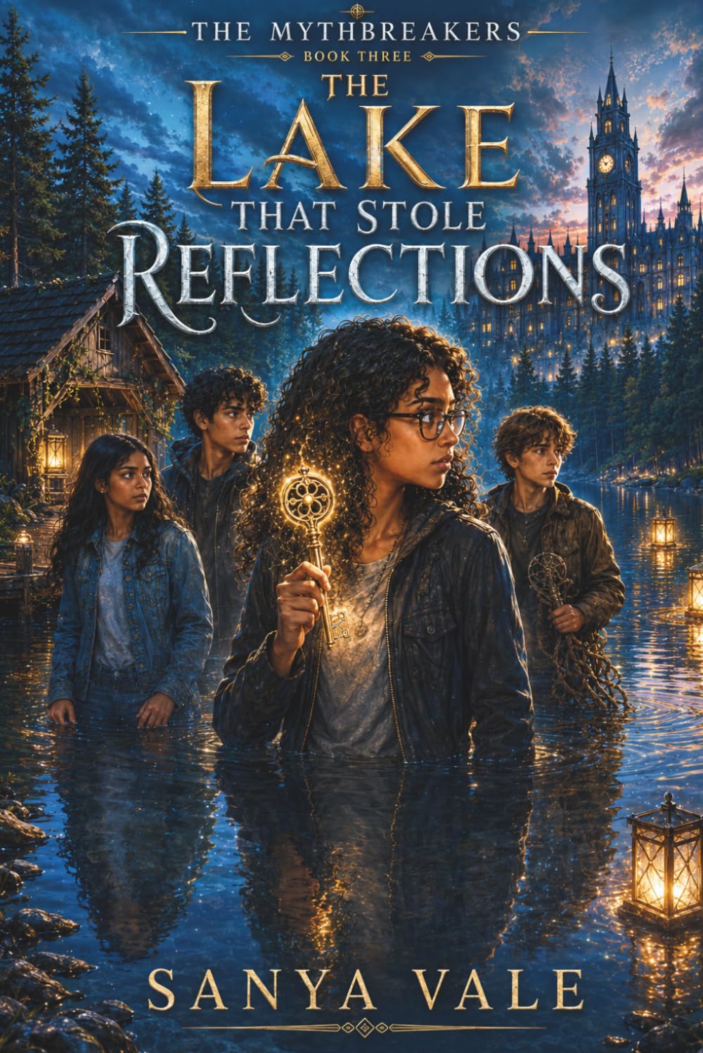 The Lake That Stole Reflections: Middle School Fantasy Adventure for Kids Ages 10-14,A Mystery Detective Series for Tweens, Chapter Book for 6th, 7th, and 8th Graders (The Mythbreakers)