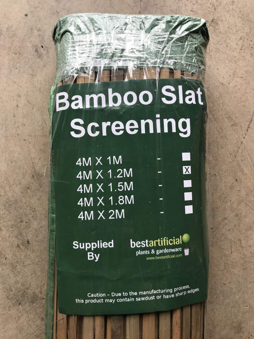 Best Artificial Real Bamboo Slat Fencing Screening Roll for Garden