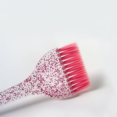 Miniatura 4 de mollensiuer Juego de 5 brochas de plástico para tinte de cabello, cepillos aplicadores de tinte, herramientas de peluquería, cepillos para colorear