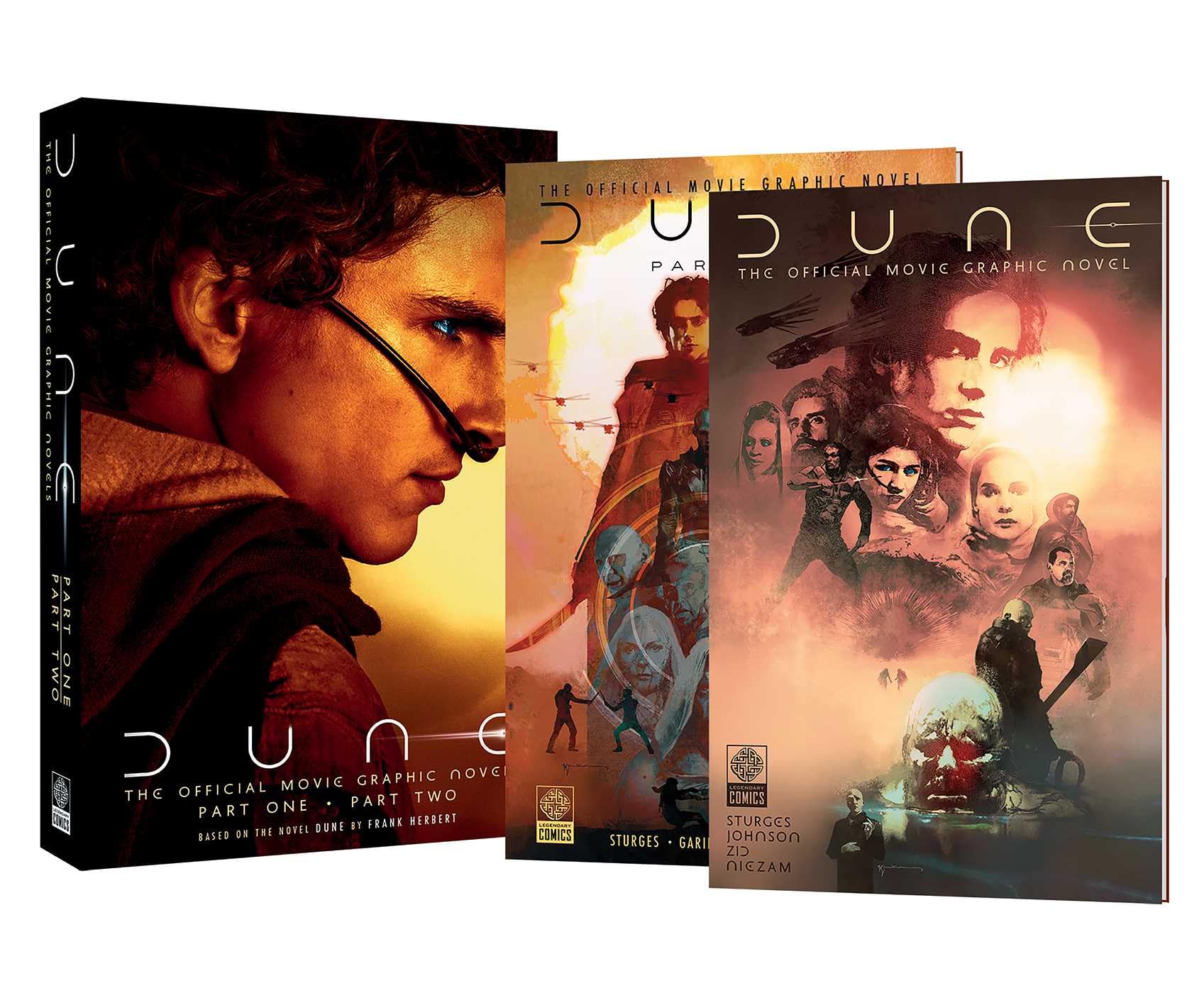 Dune Deluxe Boxed Set: The Official Graphic Novel Movie Adaptations (Dune Movie Graphic Novel Adaptation)