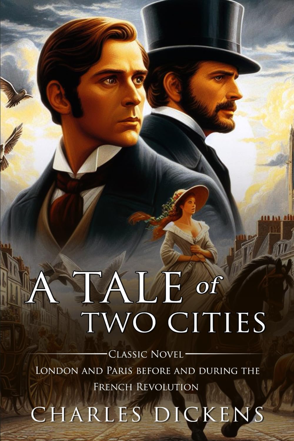 A Tale of Two Cities : Complete with Classic illustrations and Annotation