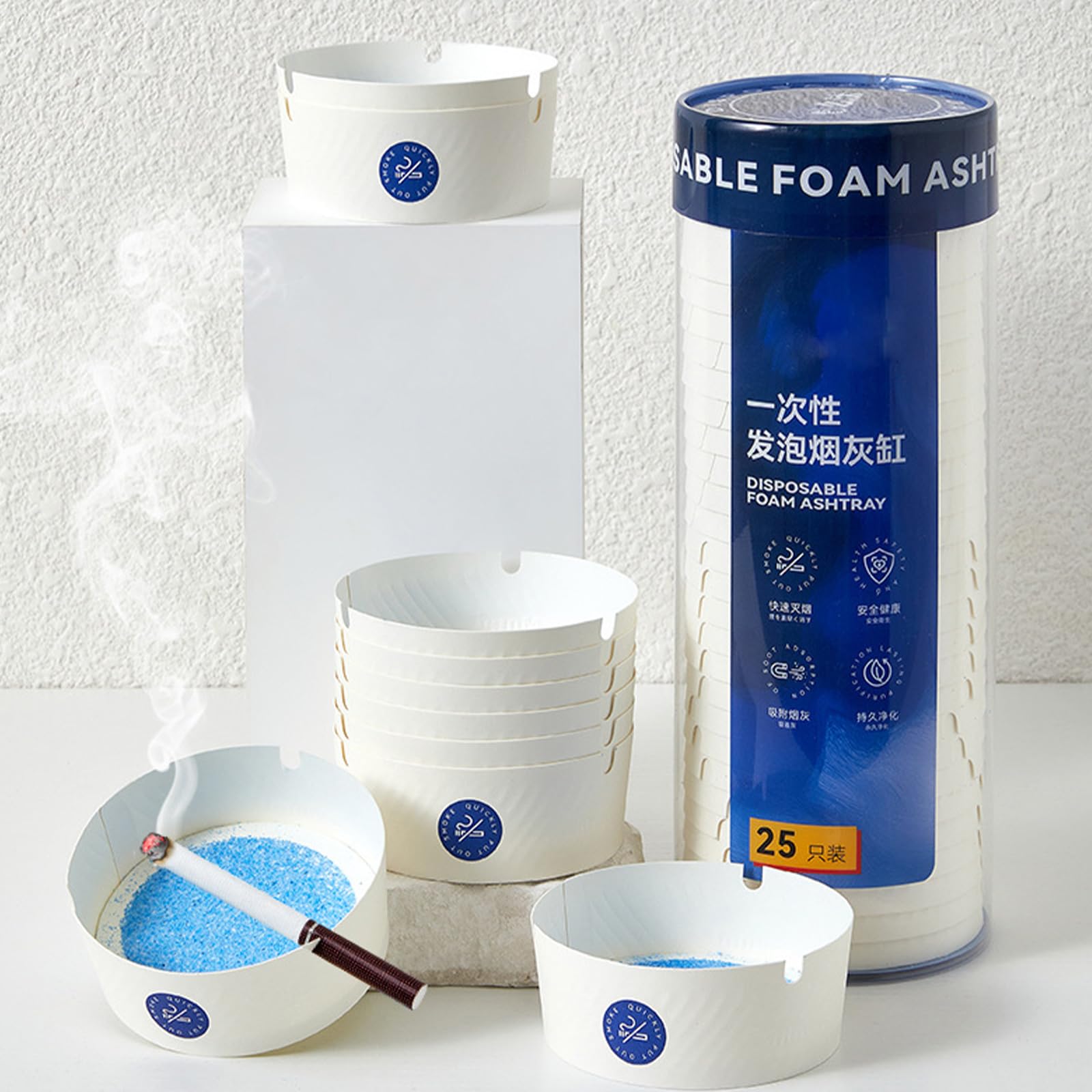 小物入れ  ECONOMICS EXPERIMENT ashtray Amazon.com: 25 Pcs High-end Disposable Paper Ashtrays, Portable