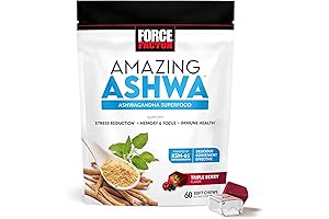 Amazing Ashwa Force Factor: Stress-Free Support in Chews