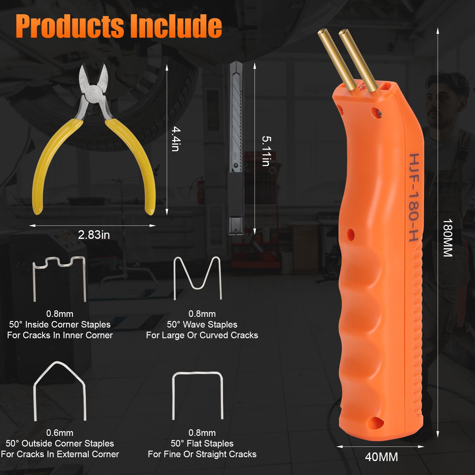 20 Pointes De Contact MIG M6 0.8mm En Cuivre – Pour Soudeuse Fil Fourré Sans Gaz - 10