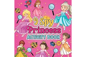 I Spy Princess Activity Book For Kids: The Secret Spy Mission to...