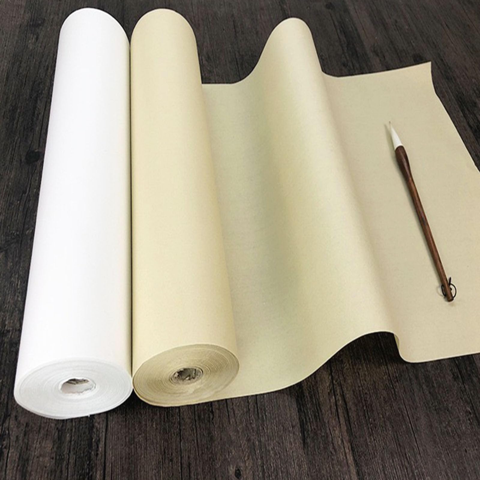 Xuan Rice Paper 27x11yd Mulberry Calligraphy Sumi-e Decoupage Inkjet White