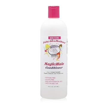 Fairy LiceMothers MagicHalo Conditioner, Anti-Lice Conditioner with Essential Oil, Formulated for Head Lice Prevention,No Sulfate or Pesticides, 16 fl oz
