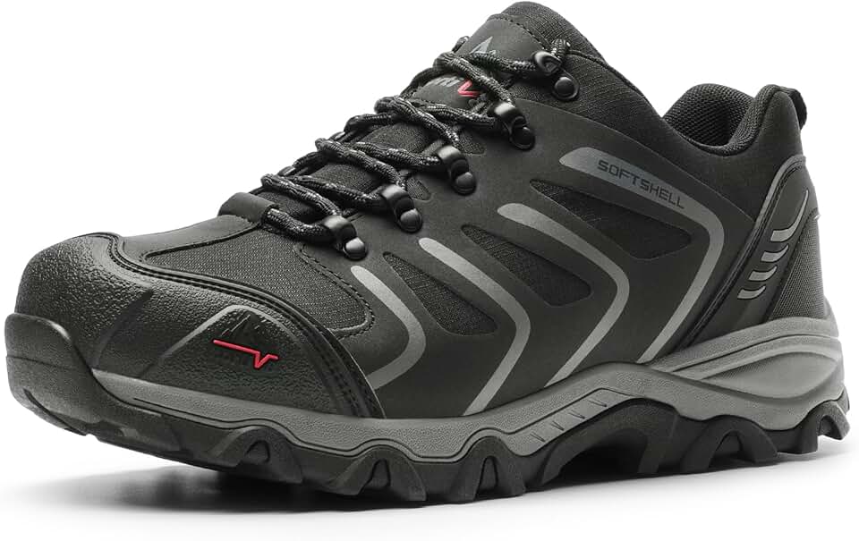 NORTIV 8 Men's Low Top Waterproof Hiking Shoes
