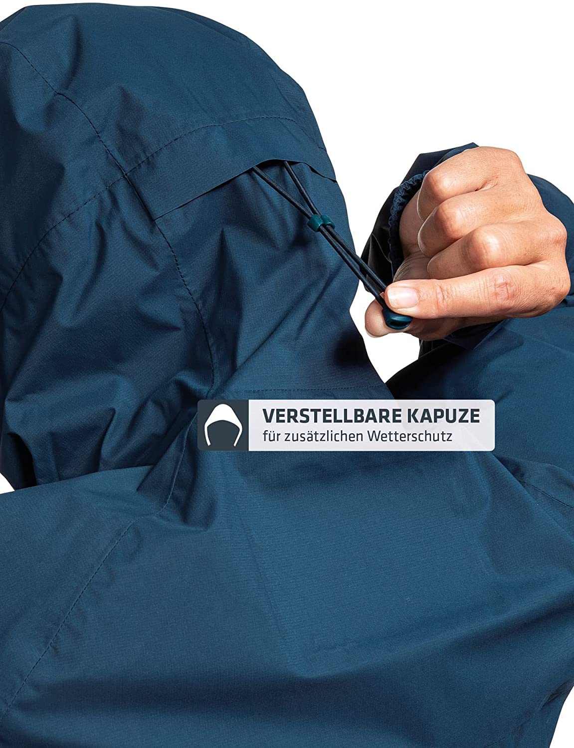 Schöffel Damen 2.5L Jacket Tegelberg L, wasserdichte, Winddichte Outdoorjacke, atmungsaktive Übergangsjacke mit geruchshemmender Innenseite