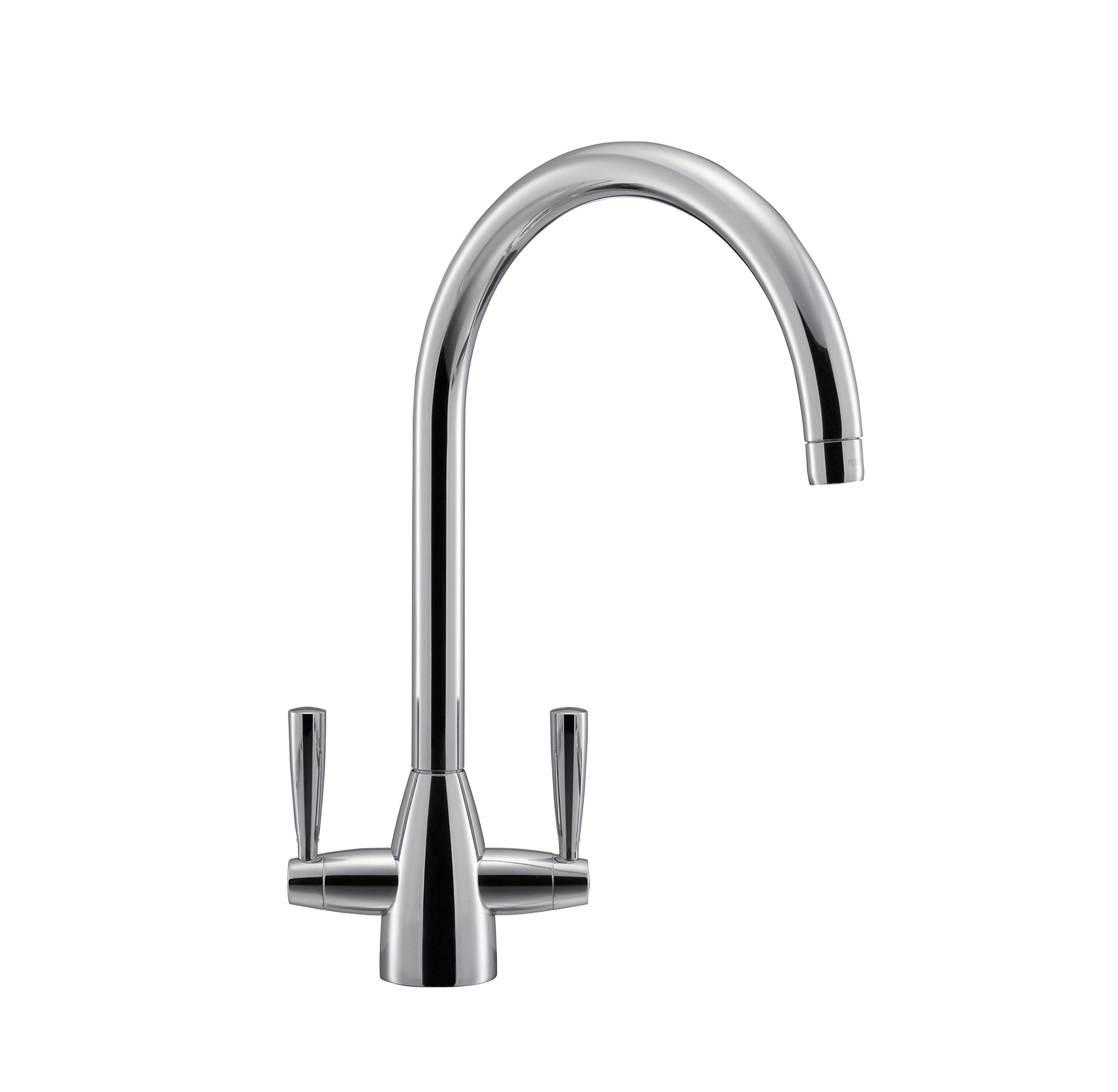 Franke 115.0049.975 Danube Dual Lever Kitchen Mixer Tap - Chrome