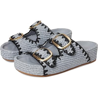 Loeffler Randall Theo Two Band Sandals light blue/black