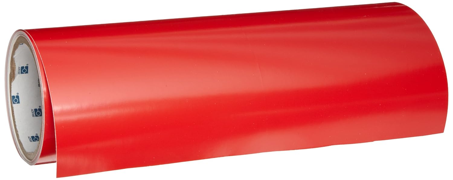 Brady - 121121 Nonabrasive Shadow Board Tool Floor Marking Tape, 12' Length, 12" Width, Black (Pack of 1 Roll)