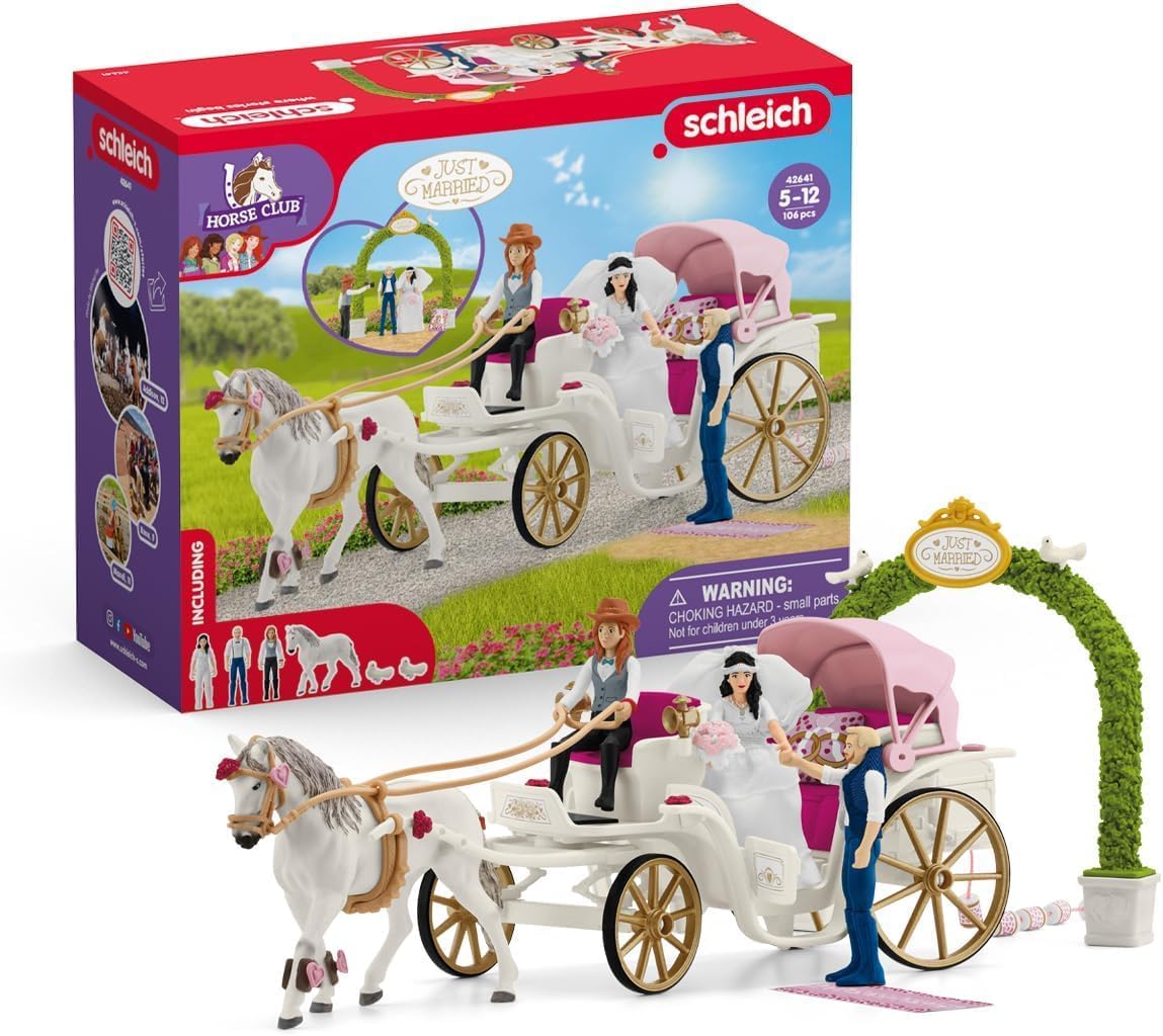 Schleich HORSE CLUB | Hochzeitskutsche