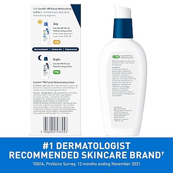 CeraVe Facial Moisturizing Lotion PM Ultra Lightweight 3 oz