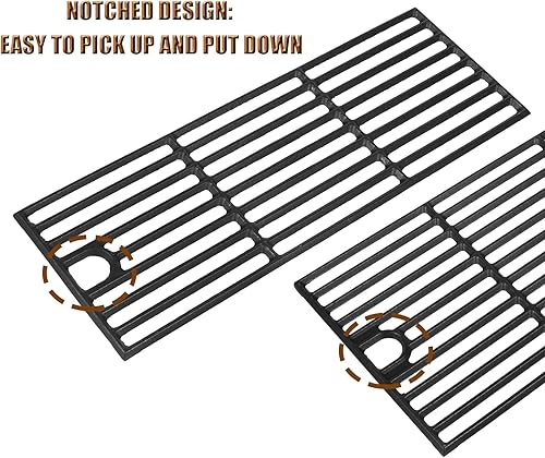 Miniatura 5 de PETKAO Rejillas de parrilla para Charbroil 463673519 463673517 463625217 463625219 Rejillas de parrilla 463673019 463673017 463673617 Performance 2