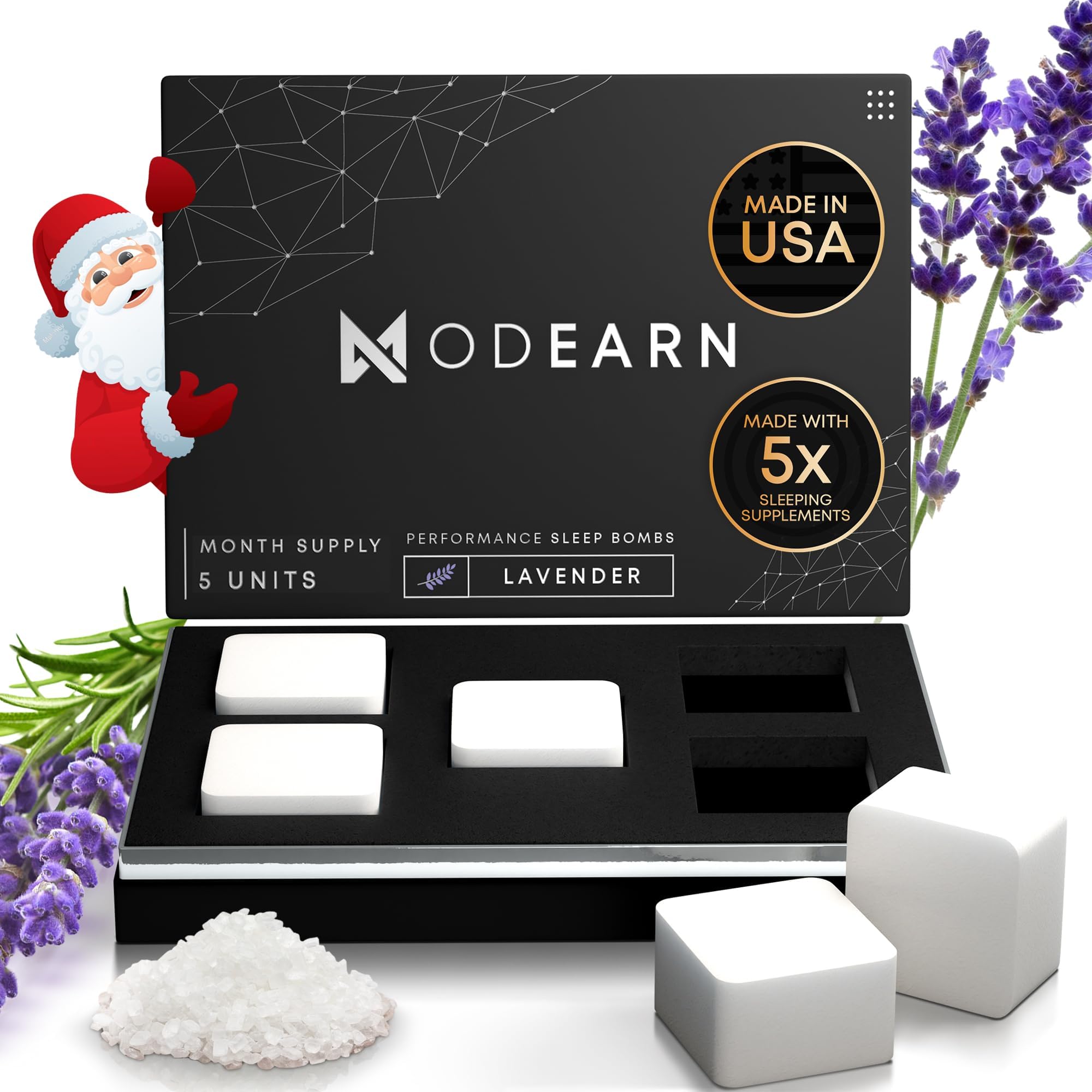 Amazon.com: Bath Bombs for Men & Women (5Pack) w/Magnesium Epsom Salt ...